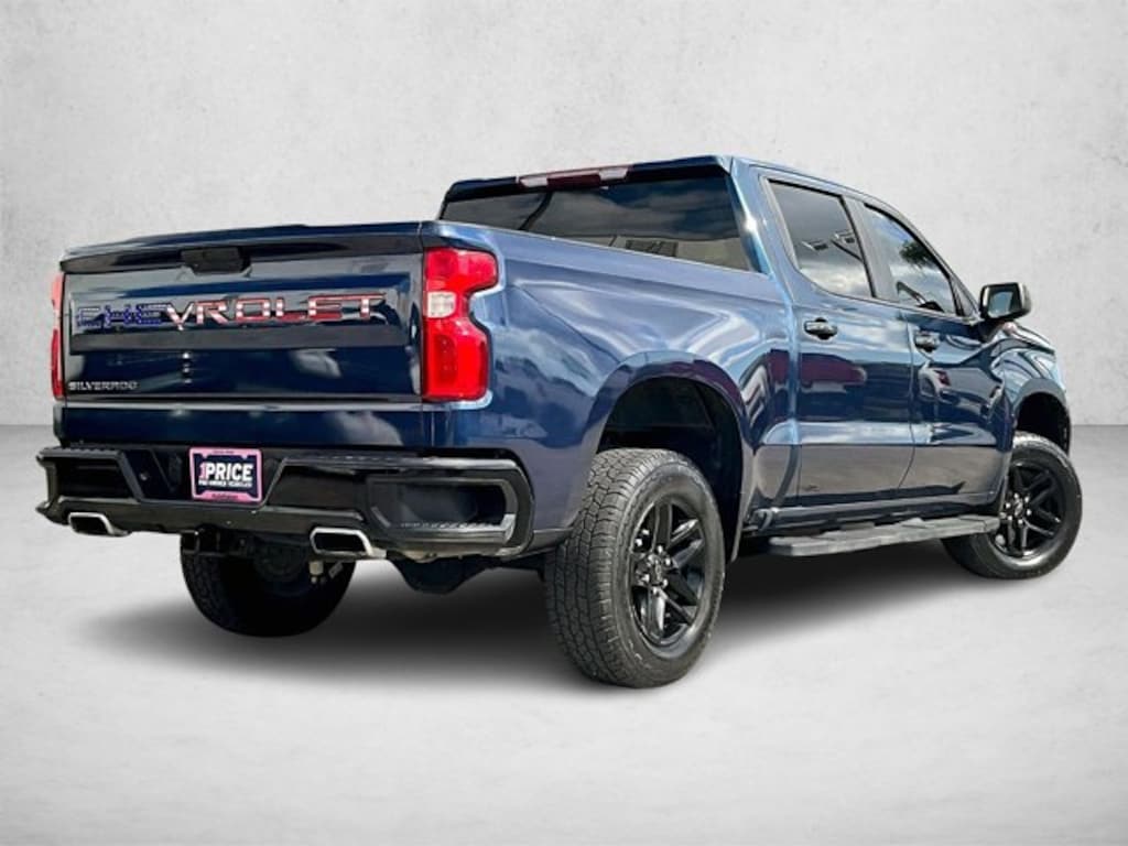 Used 2019 Chevrolet Silverado 1500 LT Trail Boss Truck Crew Cab