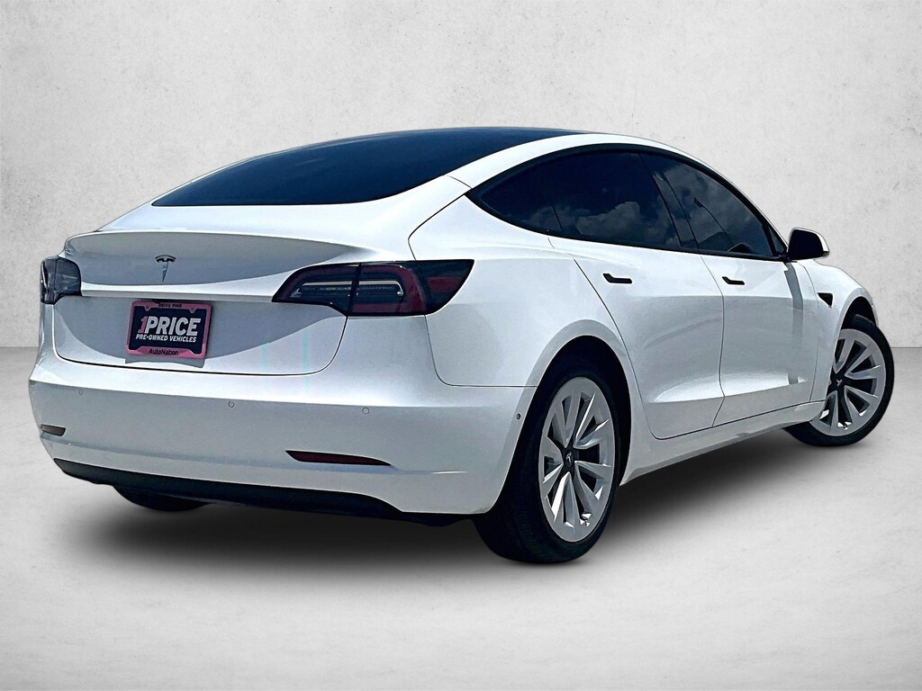 Used 2021 Tesla Model 3 Standard Range Plus Sedan