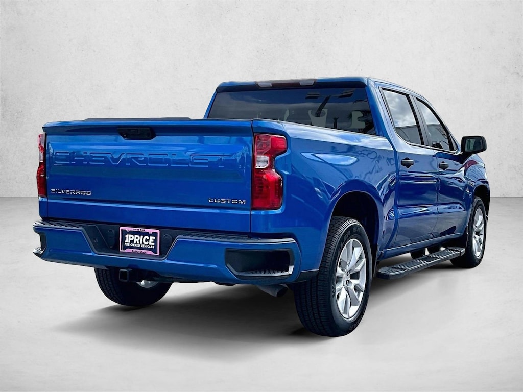 Certified 2023 Chevrolet Silverado 1500 Custom Truck Crew Cab