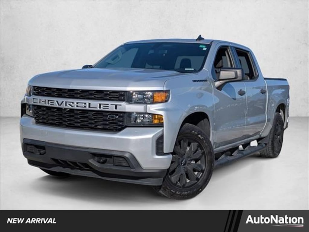 Used 2021 Chevrolet Silverado 1500 Custom Truck Crew Cab