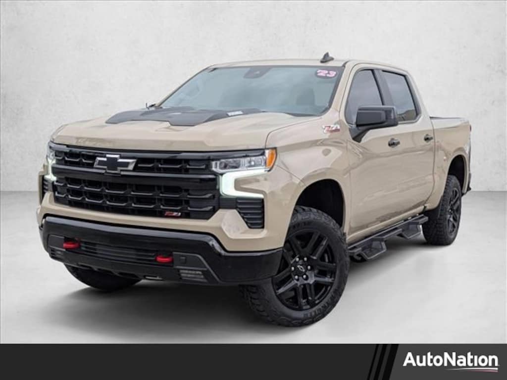 Used 2023 Chevrolet Silverado 1500 LT Trail Boss Truck Crew Cab