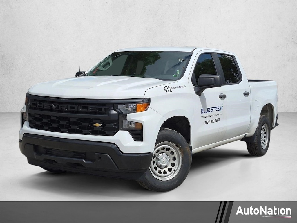 Used 2023 Chevrolet Silverado 1500 Work Truck Truck Crew Cab
