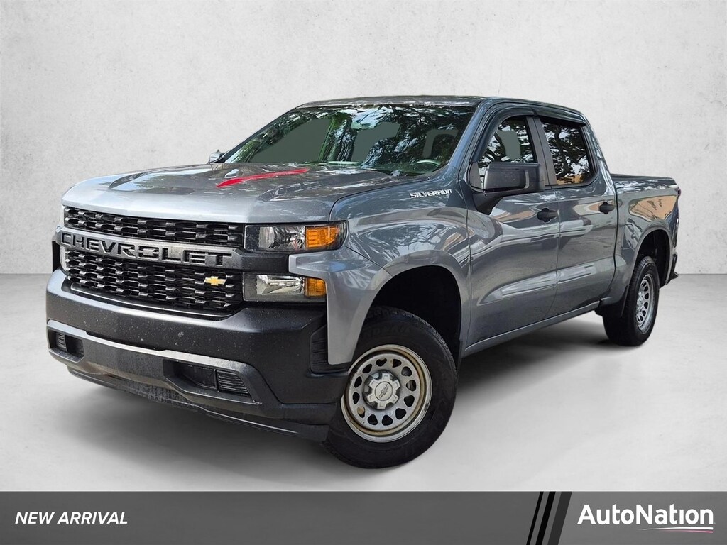 Used 2021 Chevrolet Silverado 1500 Work Truck Truck Crew Cab