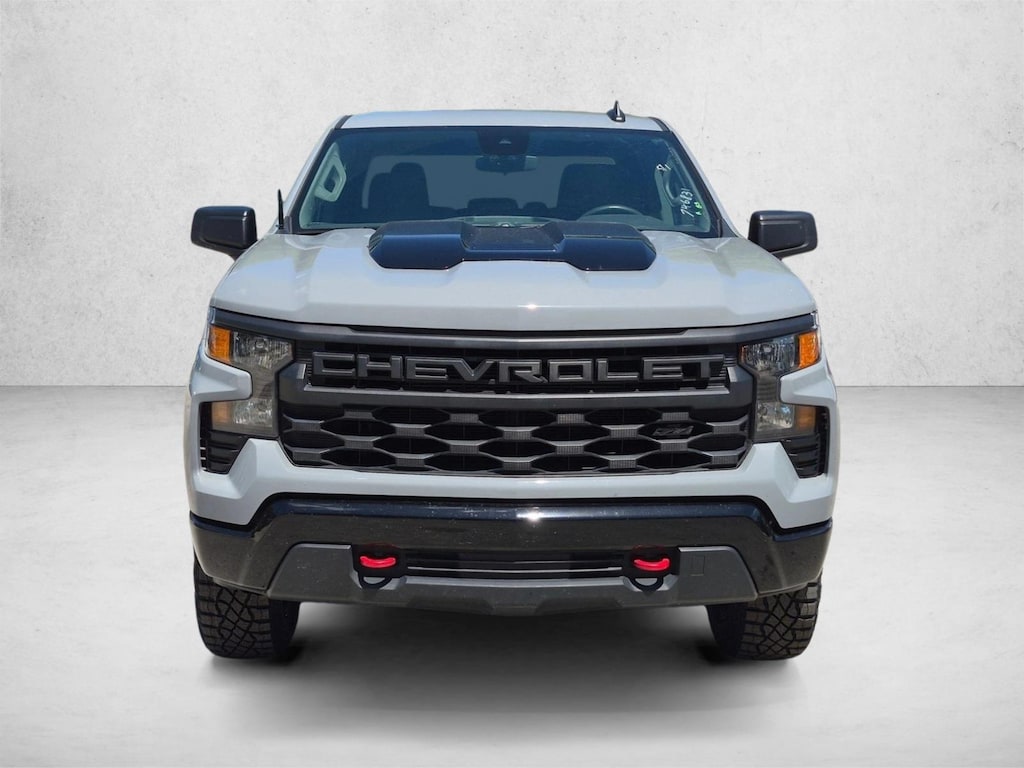 Certified 2025 Chevrolet Silverado 1500 Custom Trail Boss Truck Crew Cab