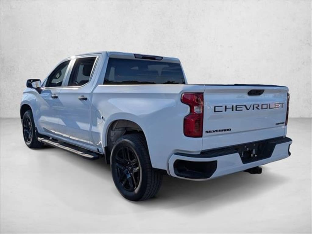 Certified 2022 Chevrolet Silverado 1500 Custom Truck Crew Cab