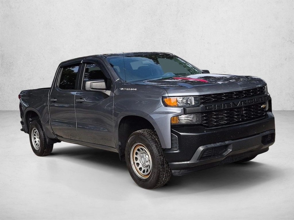 Used 2021 Chevrolet Silverado 1500 Work Truck Truck Crew Cab