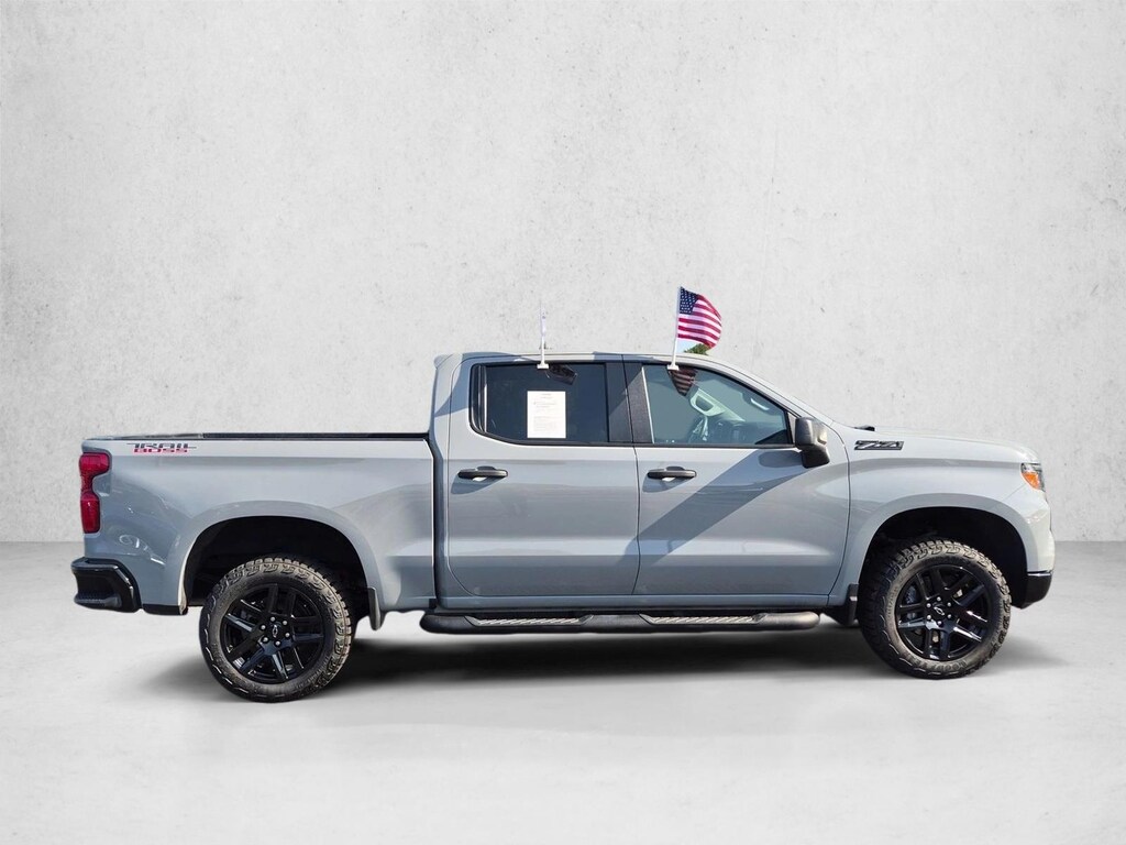 Used 2025 Chevrolet Silverado 1500 Custom Trail Boss Truck Crew Cab