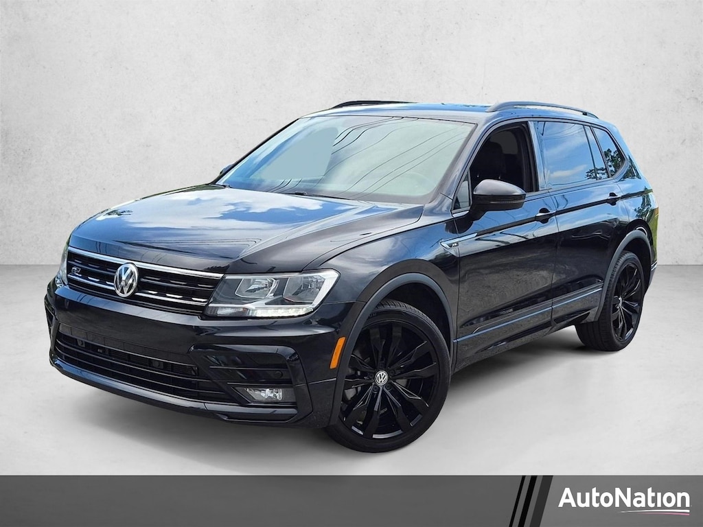 Used 2021 Volkswagen Tiguan SE R-Line Black SUV