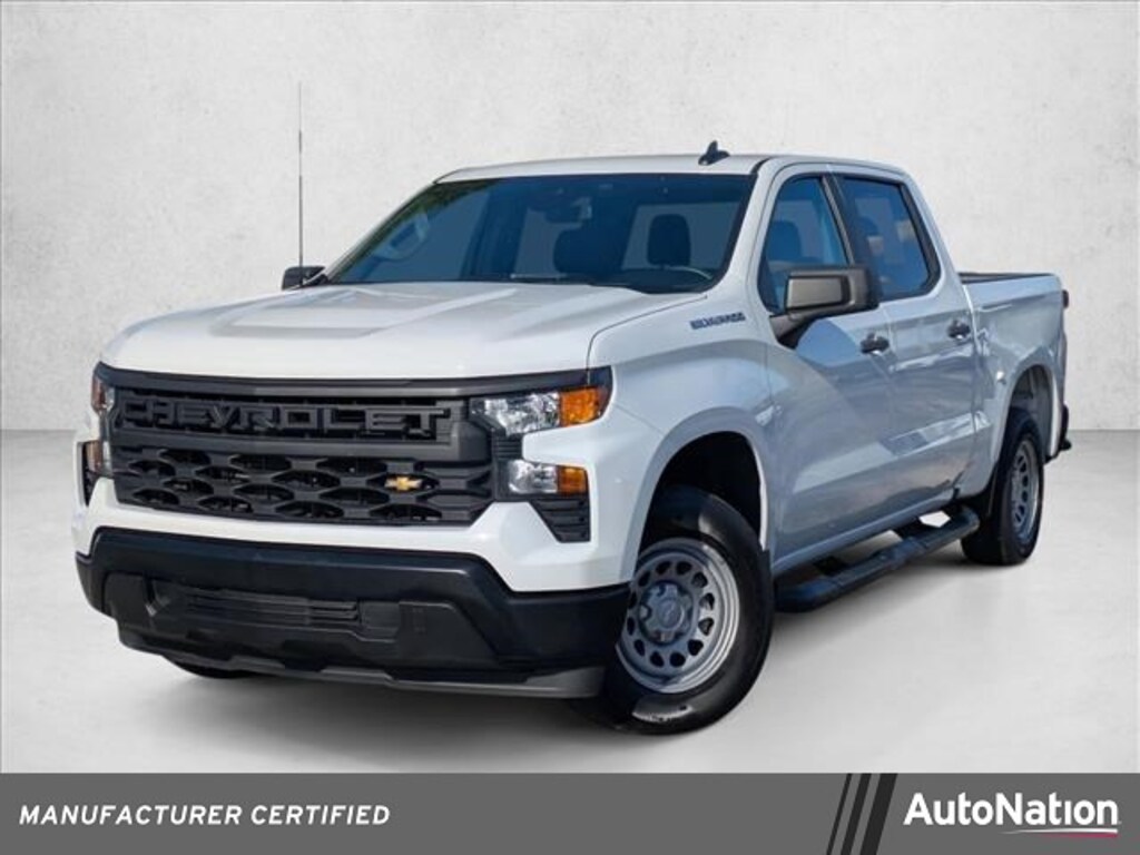 Certified 2024 Chevrolet Silverado 1500 Work Truck Truck Crew Cab