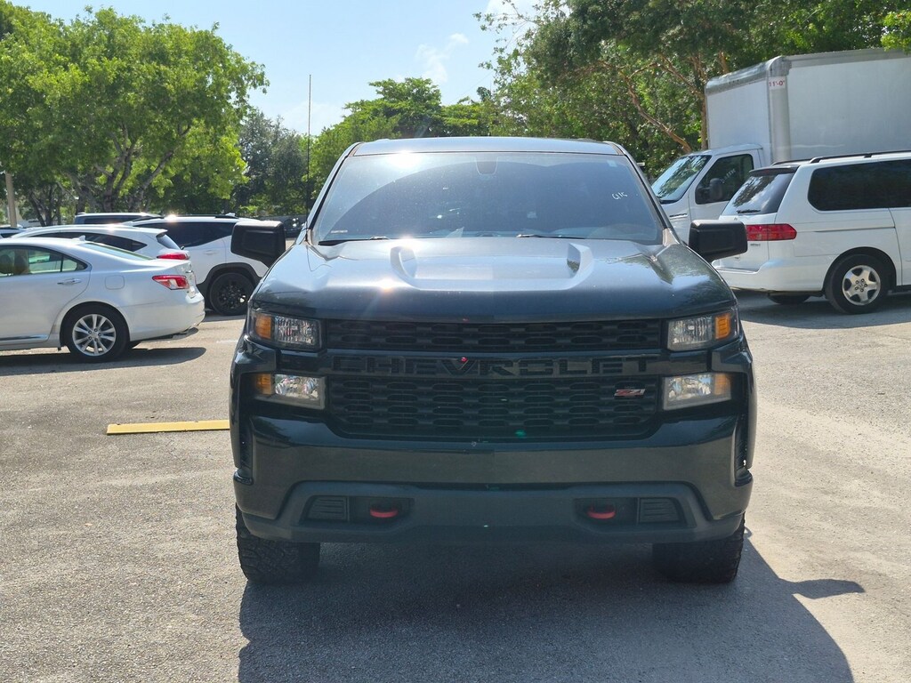 Used 2019 Chevrolet Silverado 1500 Custom Trail Boss Truck Crew Cab