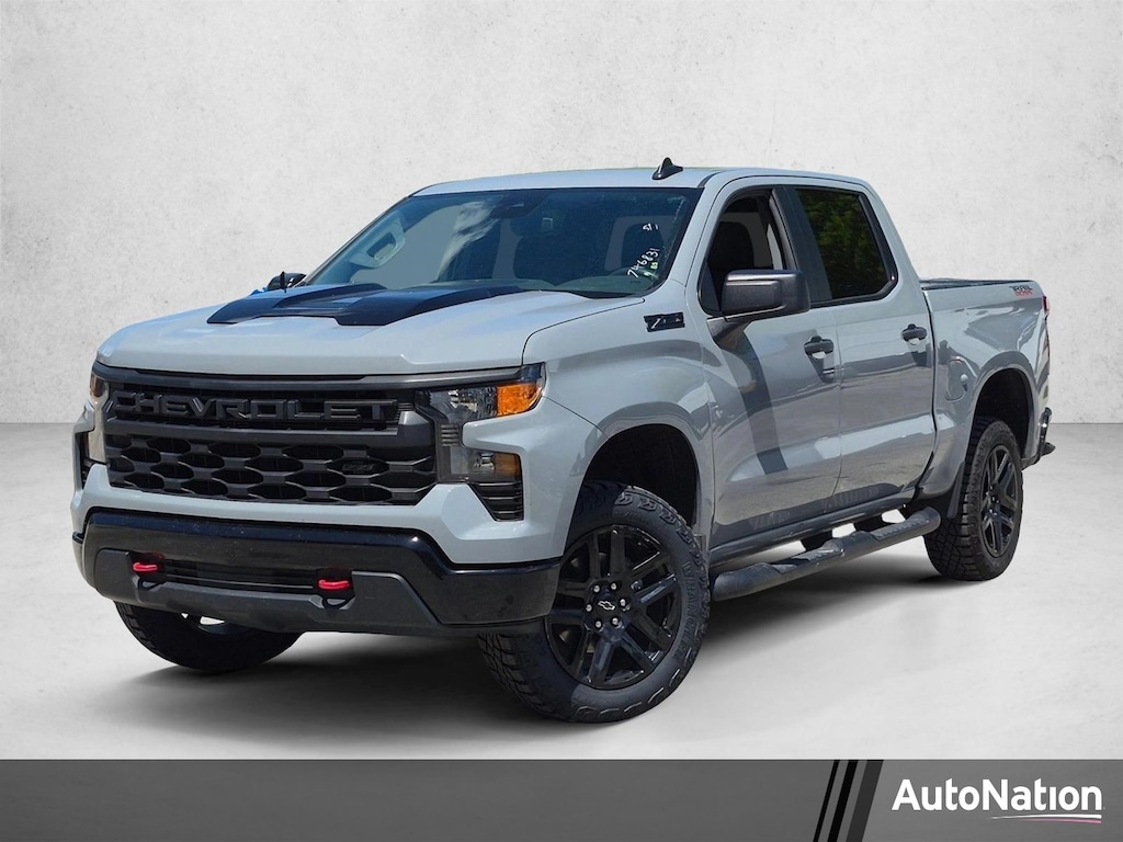 Used 2025 Chevrolet Silverado 1500 Custom Trail Boss Truck Crew Cab