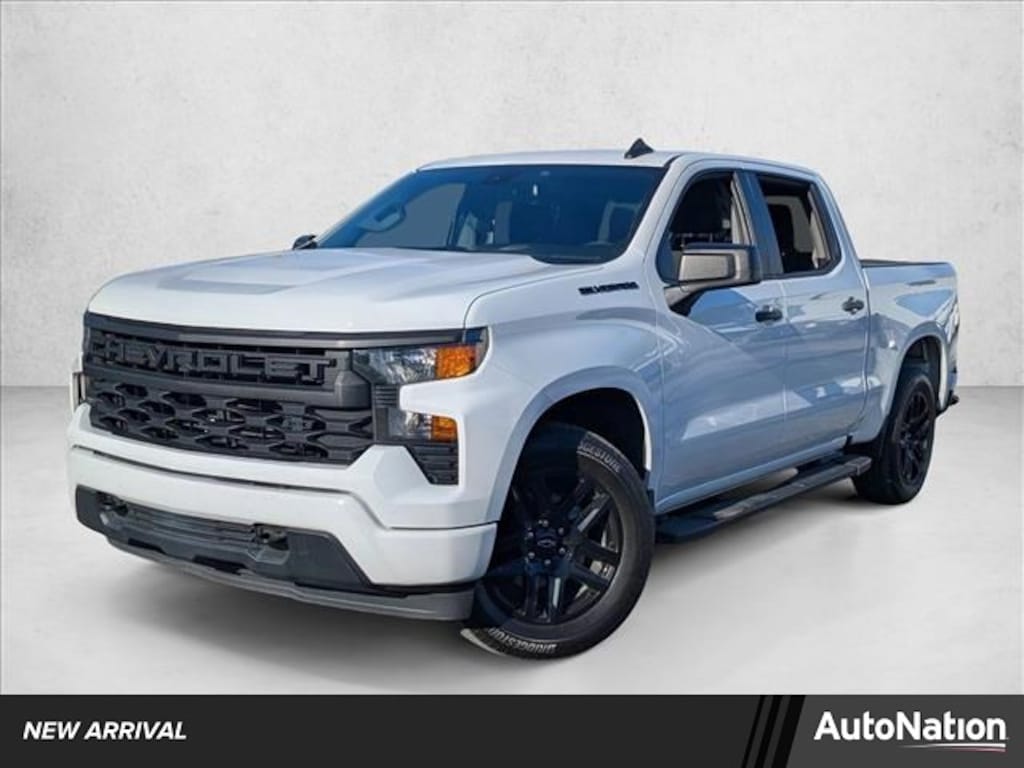 Certified 2022 Chevrolet Silverado 1500 Custom Truck Crew Cab