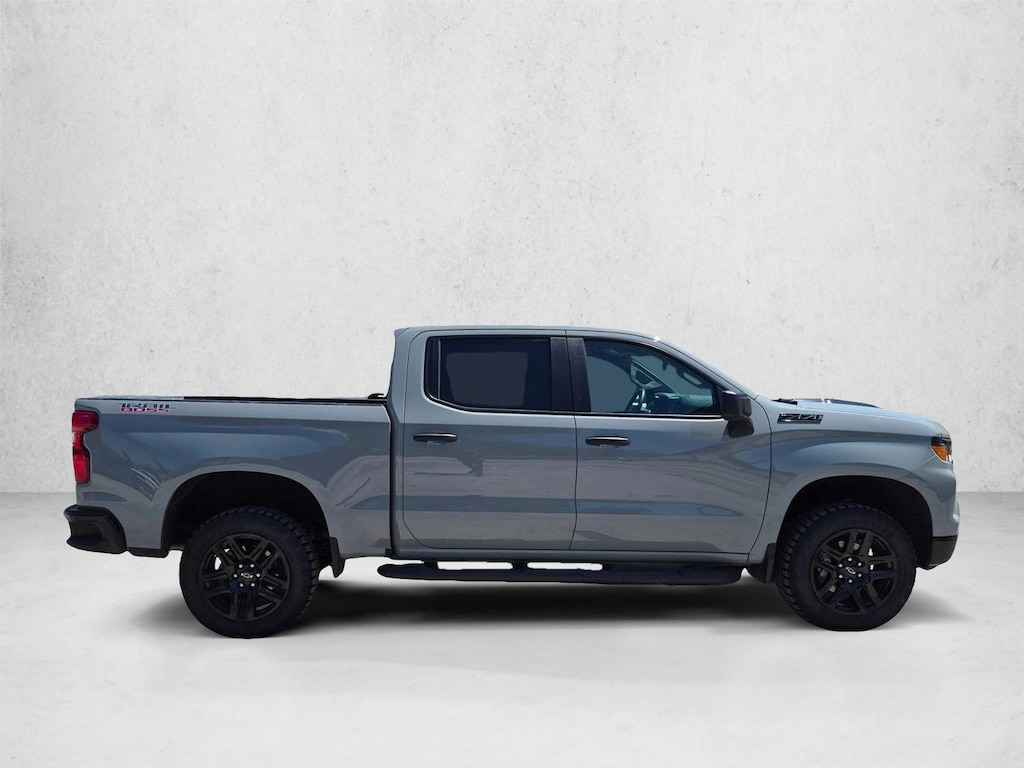 Certified 2025 Chevrolet Silverado 1500 Custom Trail Boss Truck Crew Cab