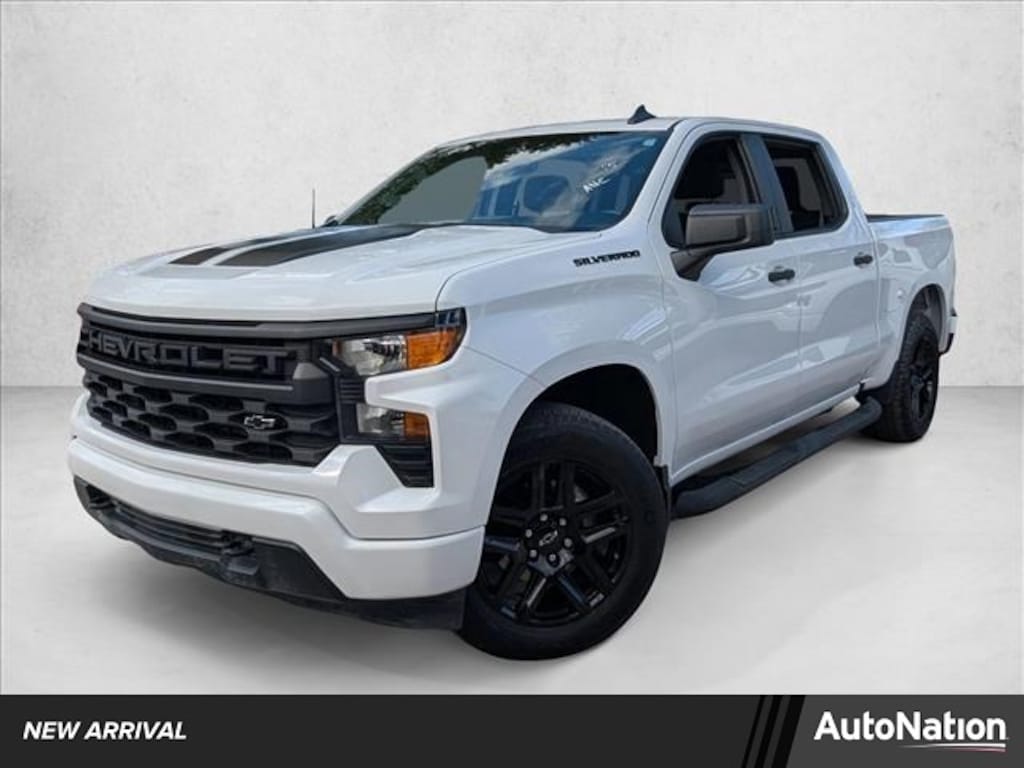 Used 2022 Chevrolet Silverado 1500 Custom Truck Crew Cab