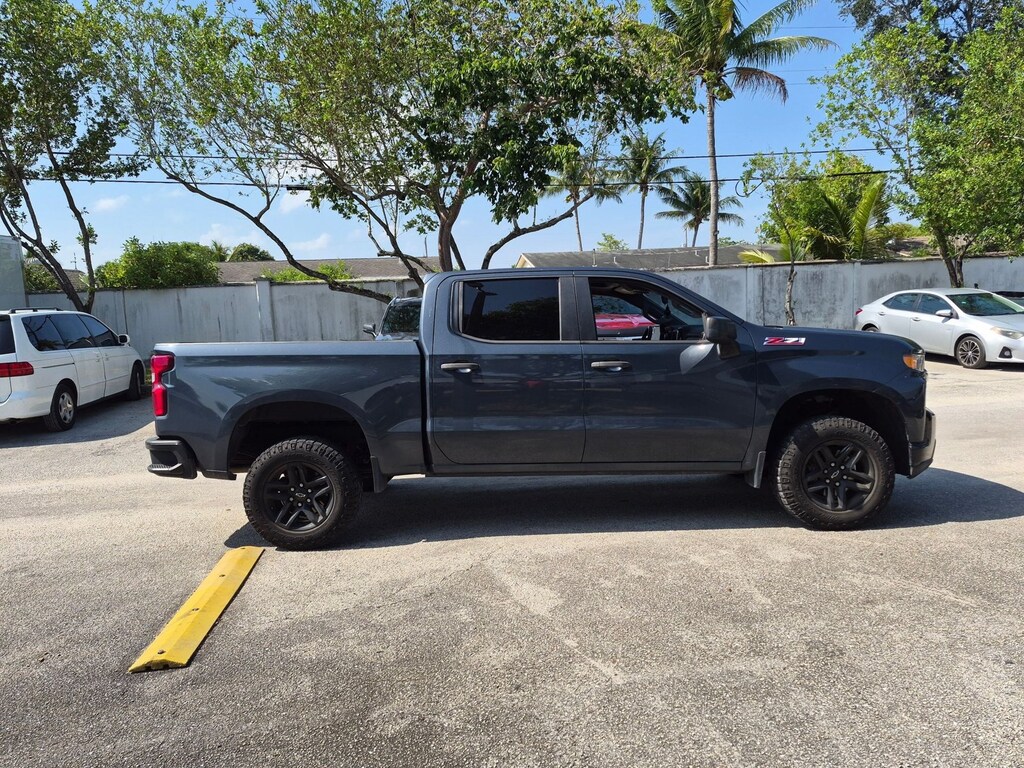 Used 2019 Chevrolet Silverado 1500 Custom Trail Boss Truck Crew Cab