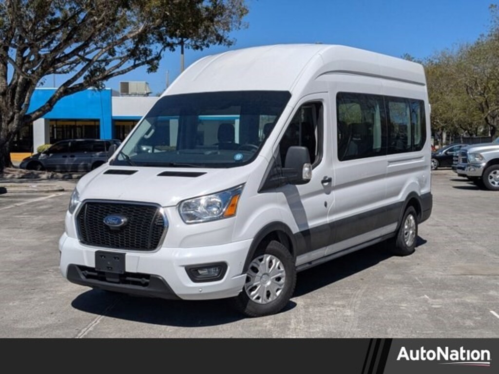 Used 2022 Ford Transit-350 Passenger XLT Wagon High Roof Van