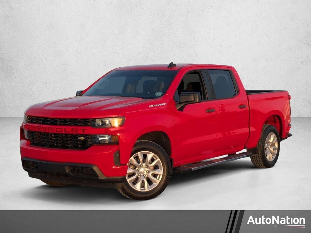 Used 2021 Chevrolet Silverado 1500 Custom Truck Crew Cab
