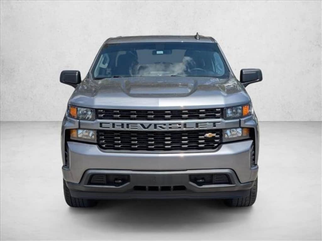 Used 2021 Chevrolet Silverado 1500 Custom Truck Crew Cab