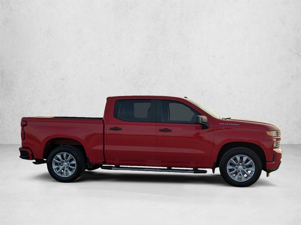 Used 2021 Chevrolet Silverado 1500 Custom Truck Crew Cab