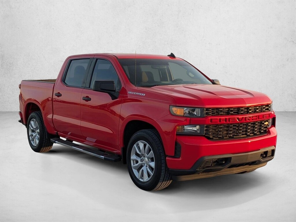 Used 2021 Chevrolet Silverado 1500 Custom Truck Crew Cab