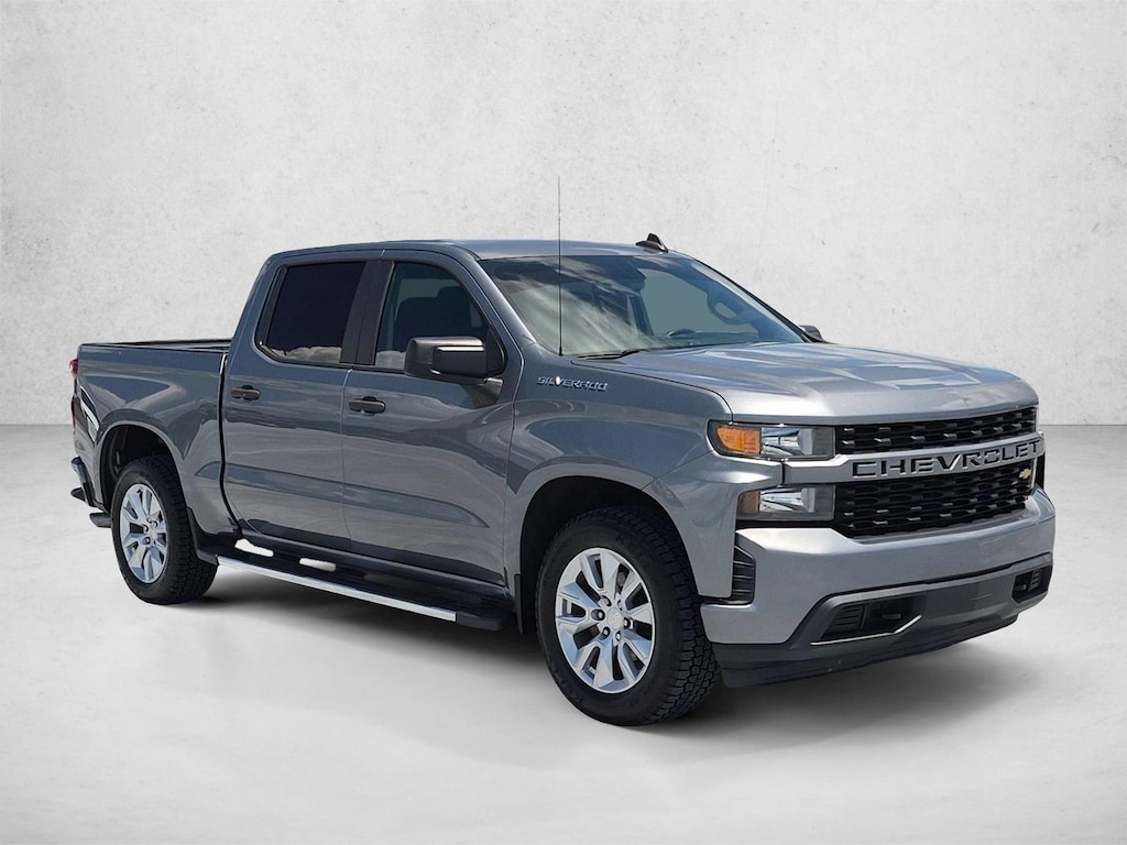 Used 2019 Chevrolet Silverado 1500 Custom Truck Crew Cab