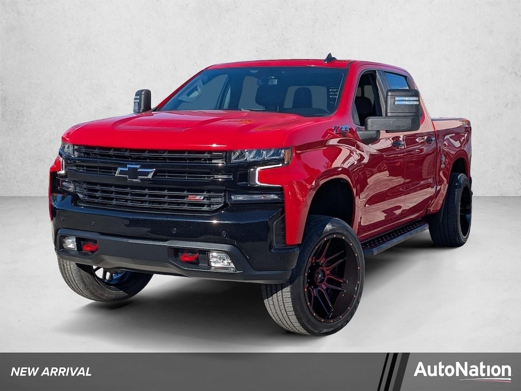 Used 2021 Chevrolet Silverado 1500 LT Trail Boss Truck Crew Cab
