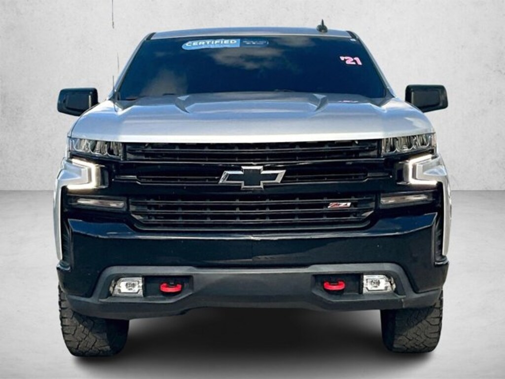 Certified 2021 Chevrolet Silverado 1500 LT Trail Boss Truck Crew Cab