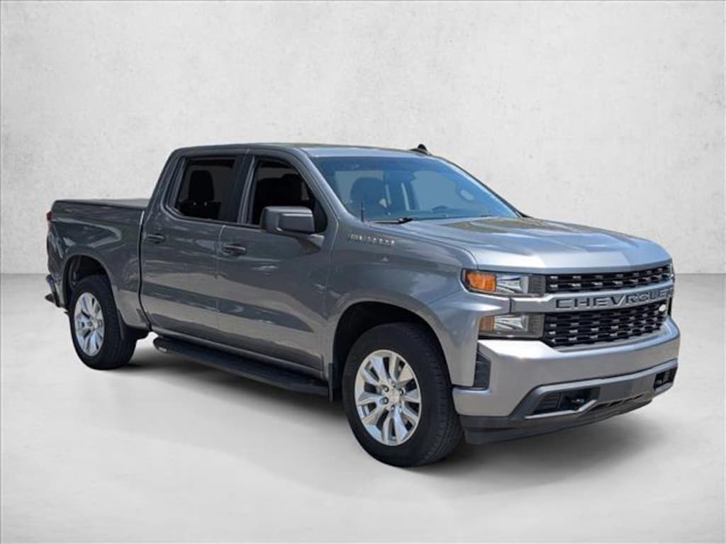 Used 2021 Chevrolet Silverado 1500 Custom Truck Crew Cab