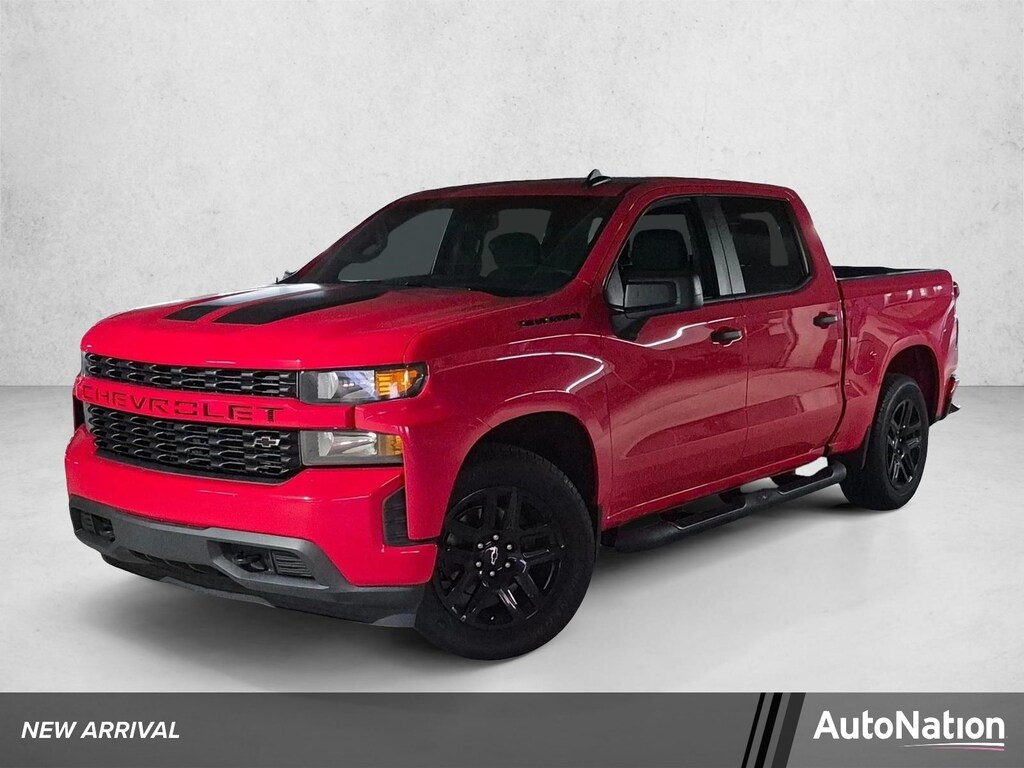 Used 2021 Chevrolet Silverado 1500 Custom Truck Crew Cab
