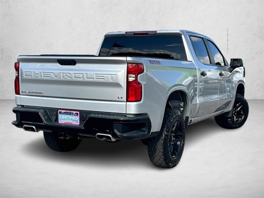 Certified 2021 Chevrolet Silverado 1500 LT Trail Boss Truck Crew Cab