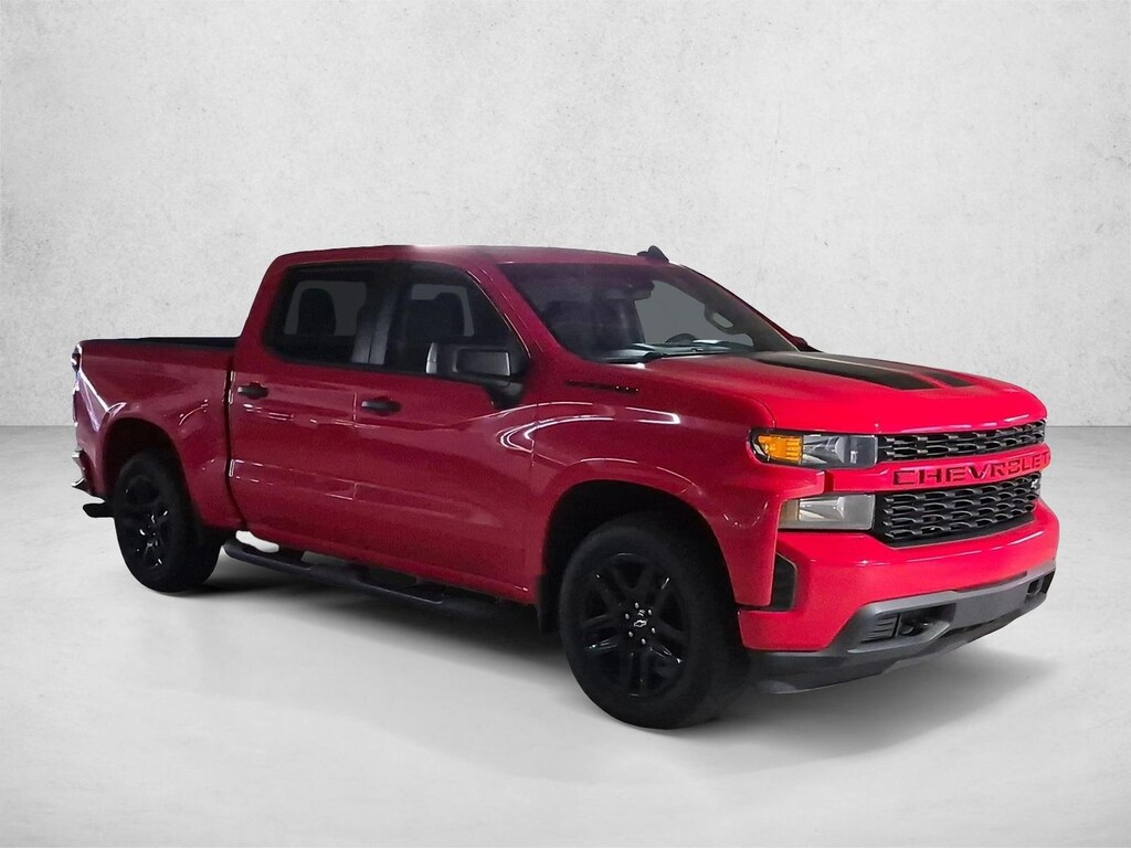 Used 2021 Chevrolet Silverado 1500 Custom Truck Crew Cab