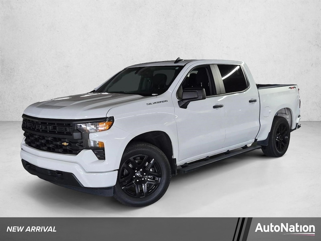 Certified 2024 Chevrolet Silverado 1500 Custom Truck Crew Cab