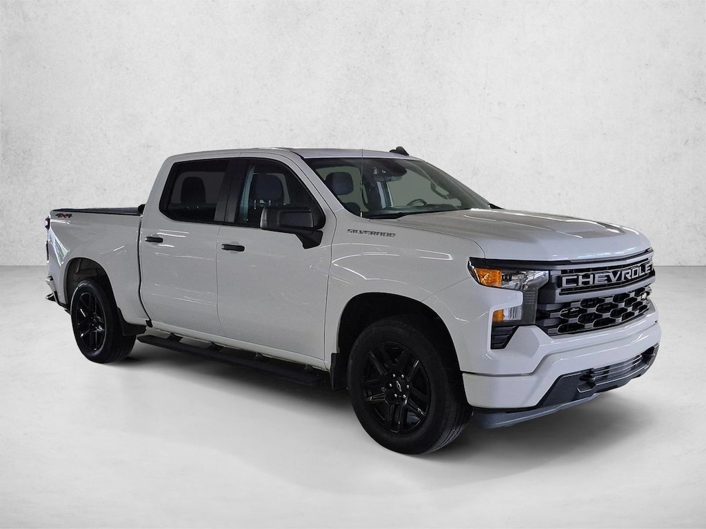 Certified 2024 Chevrolet Silverado 1500 Custom Truck Crew Cab