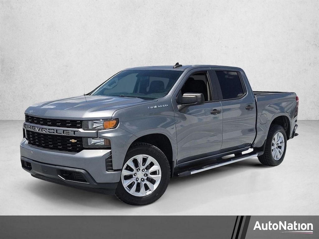 Used 2019 Chevrolet Silverado 1500 Custom Truck Crew Cab