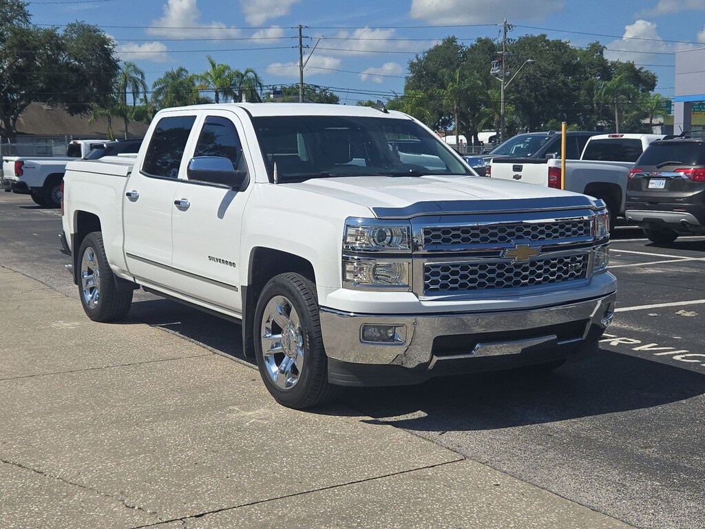 Used 2015 Chevrolet Silverado 1500 LTZ Truck Crew Cab
