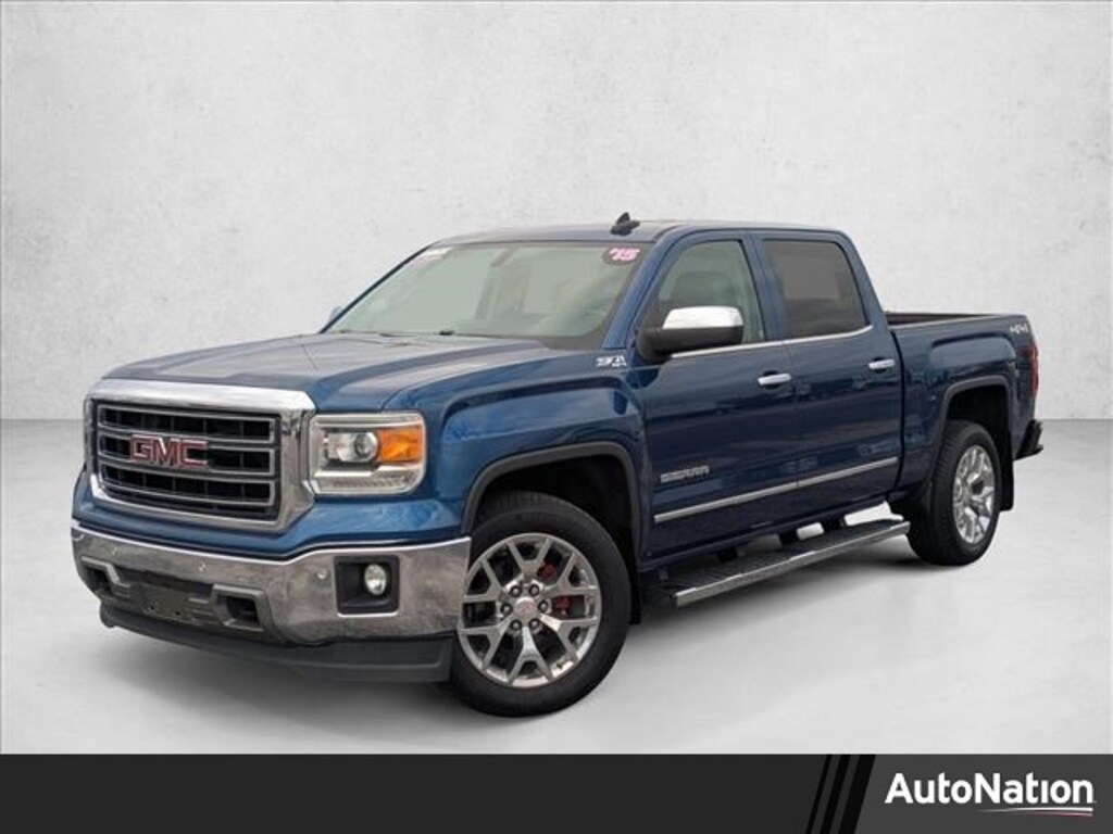Used 2015 GMC Sierra 1500 SLT Truck Crew Cab