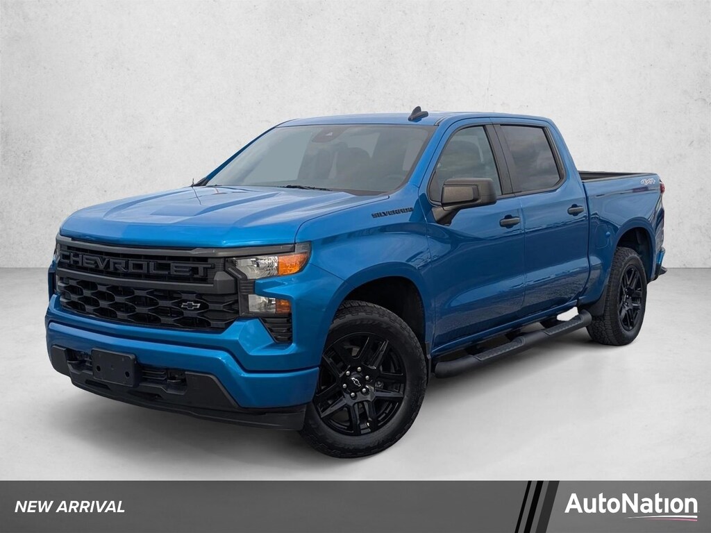 Used 2024 Chevrolet Silverado 1500 Custom Truck Crew Cab