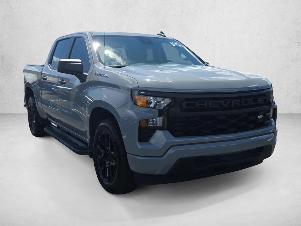Used 2024 Chevrolet Silverado 1500 Custom Truck Crew Cab