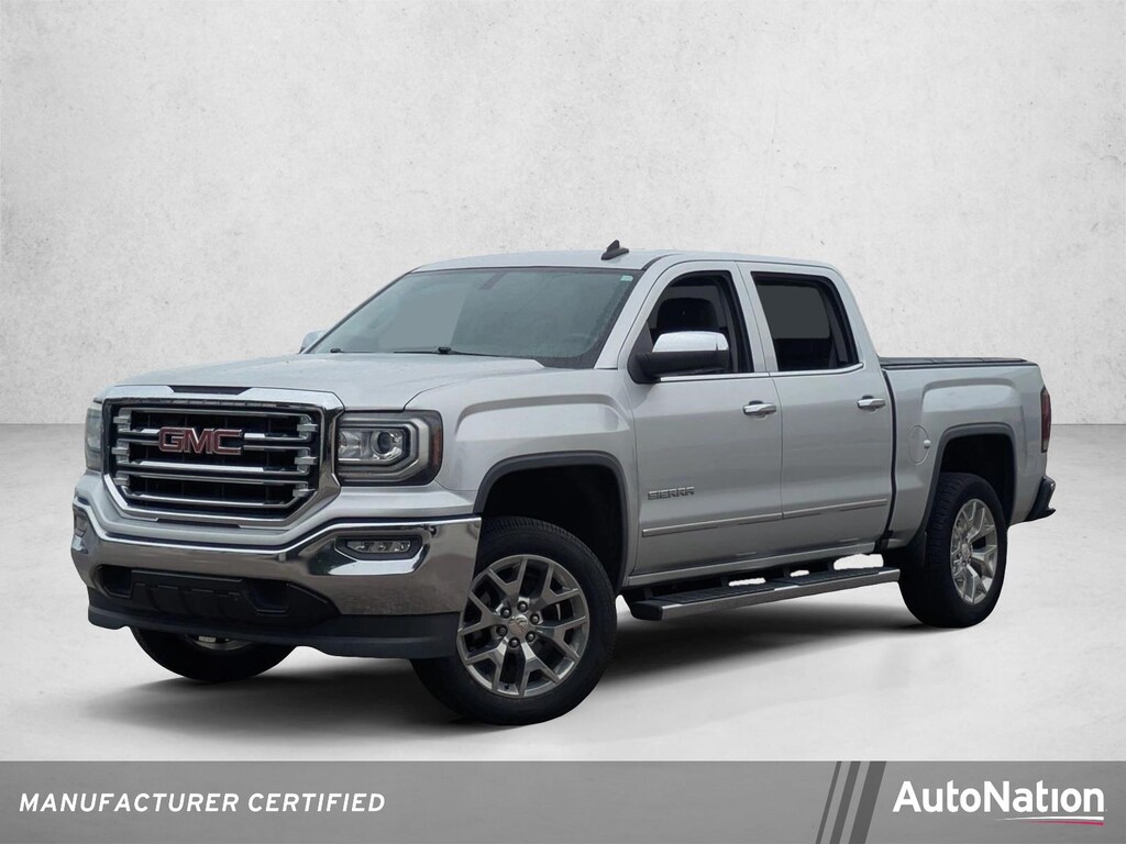 Certified 2018 GMC Sierra 1500 SLT Truck Crew Cab