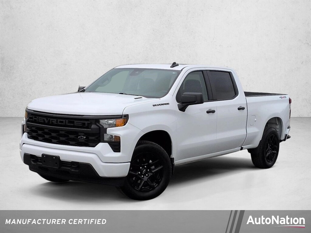 Certified 2026 Chevrolet Silverado 1500 Custom Truck Crew Cab