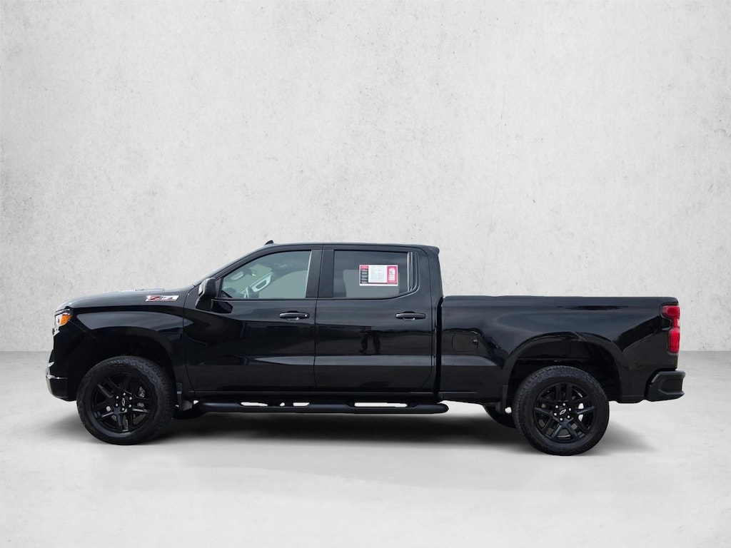 Certified 2025 Chevrolet Silverado 1500 Custom Trail Boss Truck Crew Cab