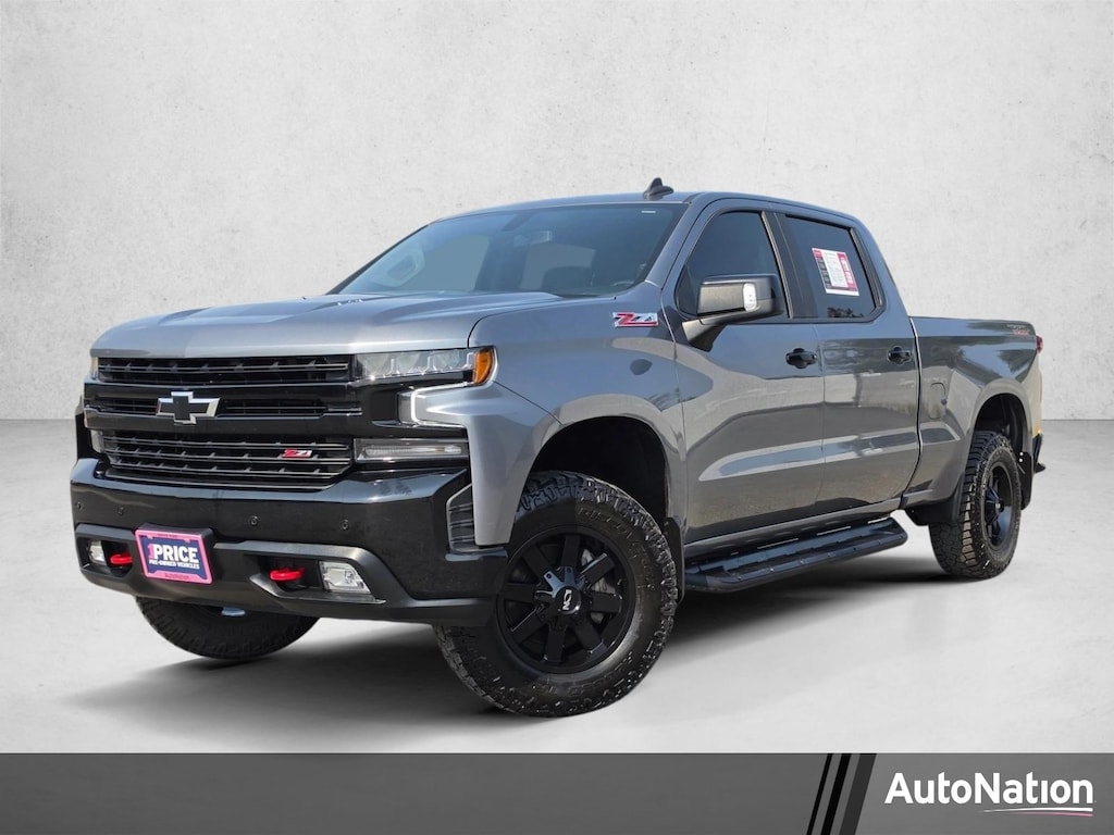 Used 2021 Chevrolet Silverado 1500 LT Trail Boss Truck Crew Cab