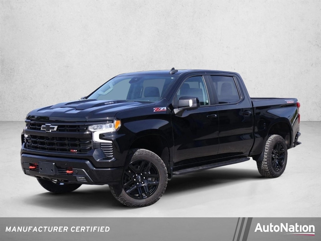 Certified 2024 Chevrolet Silverado 1500 LT Trail Boss Truck Crew Cab