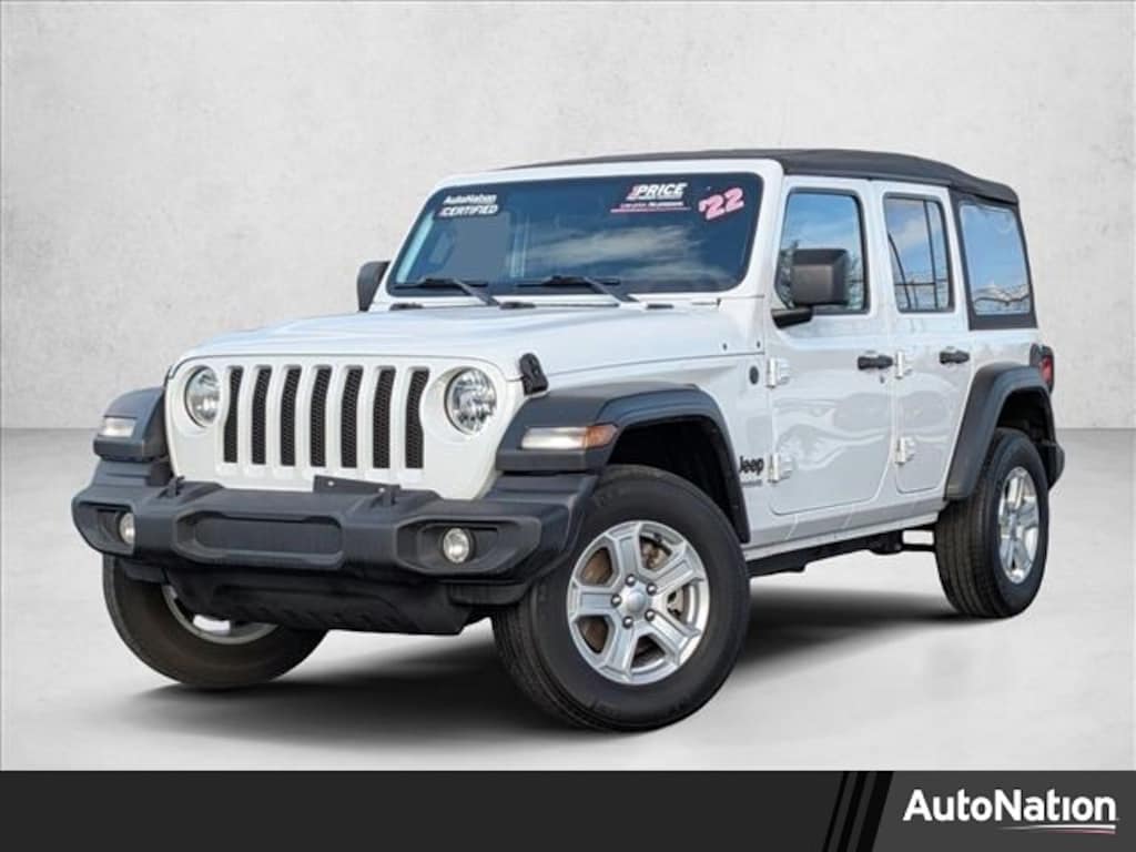 Used 2022 Jeep Wrangler Unlimited Sport S SUV