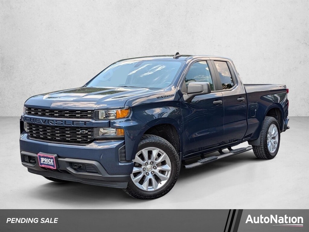 Used 2020 Chevrolet Silverado 1500 Custom Truck Double Cab