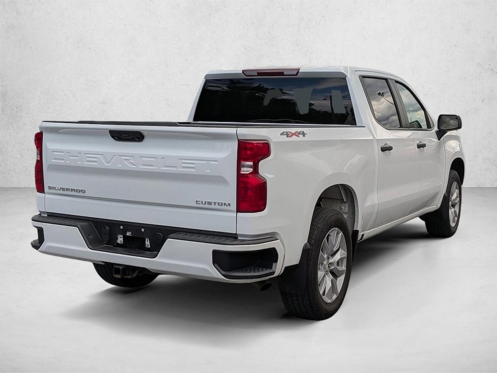 Certified 2023 Chevrolet Silverado 1500 Custom Truck Crew Cab