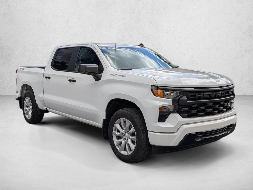 Certified 2023 Chevrolet Silverado 1500 Custom Truck Crew Cab