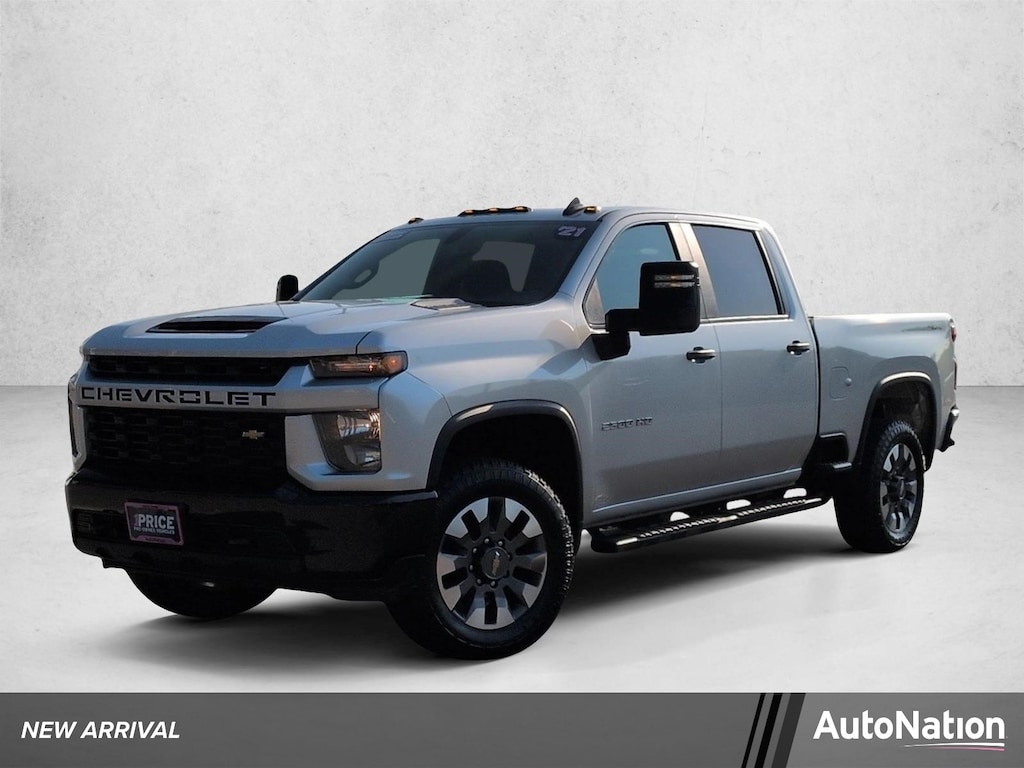 Used 2021 Chevrolet Silverado 2500 HD Custom Truck Crew Cab