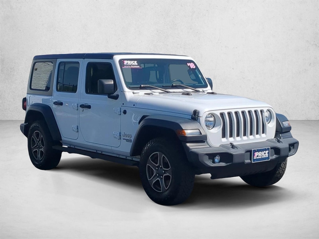Used 2018 Jeep Wrangler Sport S SUV