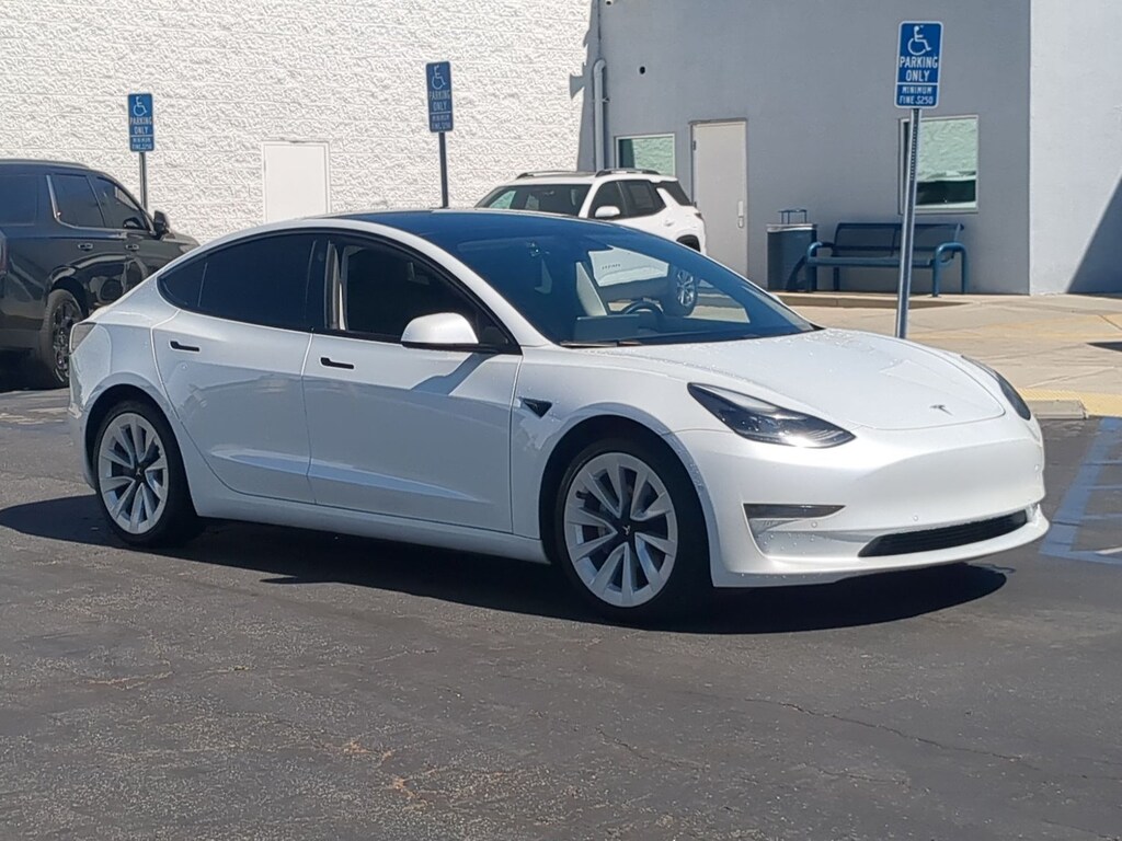 Used 2021 Tesla Model 3 Standard Range Plus Sedan